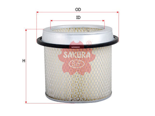 SAKURA,, Air Filter (Element), MD620385, A-1016, MITSUBISHI