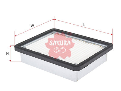 ไส้กรองอากาศ(ไส้กรอง) SAKURA, V9112-M003, A-1017, MITSUBISHI (124928)