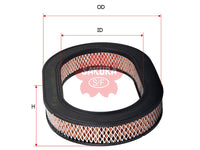 ไส้กรองอากาศ(ไส้กรอง) SAKURA, MD604952, A-1020, MITSUBISHI (125007)