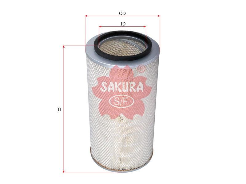 Air Filter (ဒြပ်စင်)၊ SAKURA၊ AY120-MT507၊ A-1026၊ FUSO (124882)