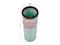 ไส้กรองอากาศ(ไส้กรอง) SAKURA, ME 073385, A-1038, MITSUBISHI (124939)