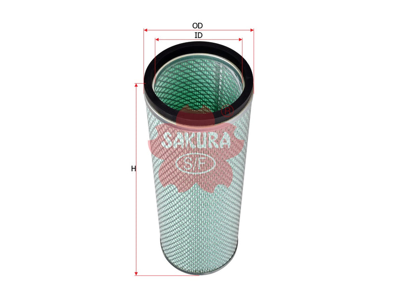 SAKURA,, Air Filter (Element), ME 073385, A-1038, MITSUBISHI