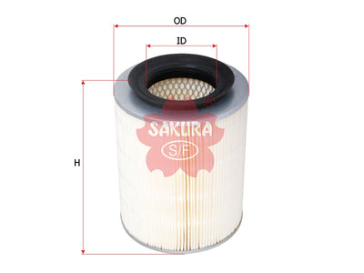 SAKURA,, Air Filter (Element), ME 017242, A-1039, FUSO