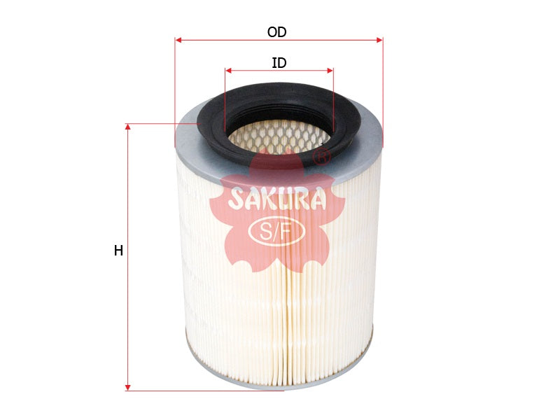 SAKURA,, Air Filter (Element), ME 017242, A-1039, FUSO
