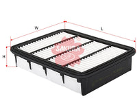 SAKURA,, Air Filter (Element), V9112-M012, A-1058, MITSUBISHI