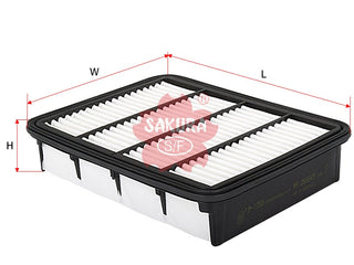 SAKURA,, Air Filter (Element), V9112-M012, A-1058, MITSUBISHI