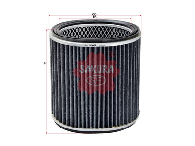 SAKURA,, Air Filter (Element), MD607648, A-1060, MITSUBISHI