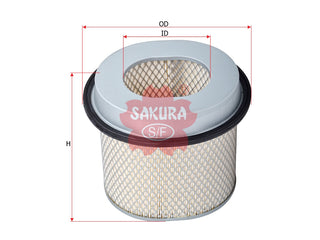 SAKURA,, Air Filter (Element), V9112-M202, A-1061, MITSUBISHI