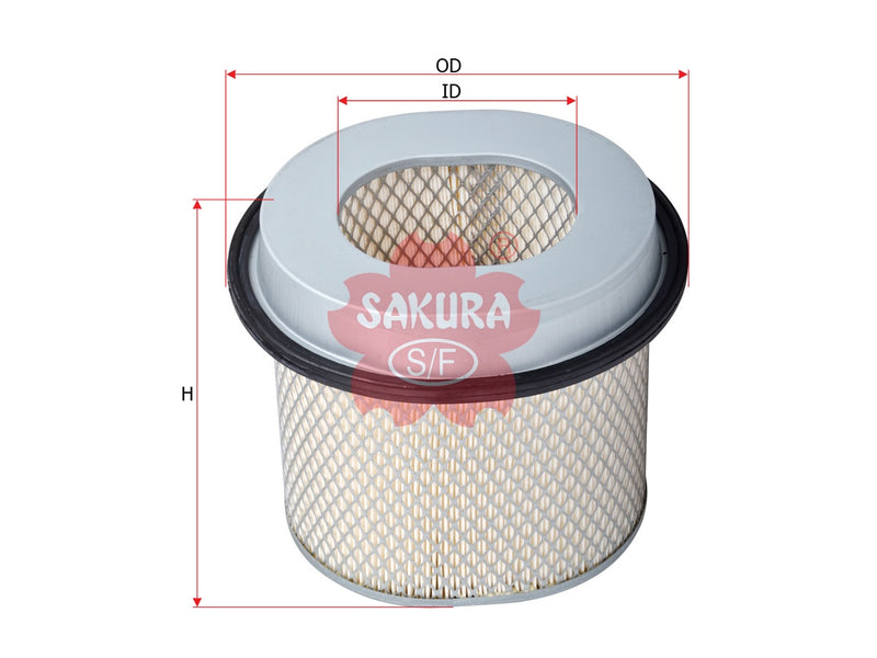 SAKURA,, Air Filter (Element), V9112-M202, A-1061, MITSUBISHI