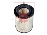 SAKURA,, Air Filter (Element), MK715663, A-1067, FUSO