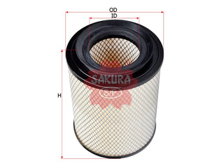 SAKURA,, Air Filter (Element), MK715663, A-1067, FUSO
