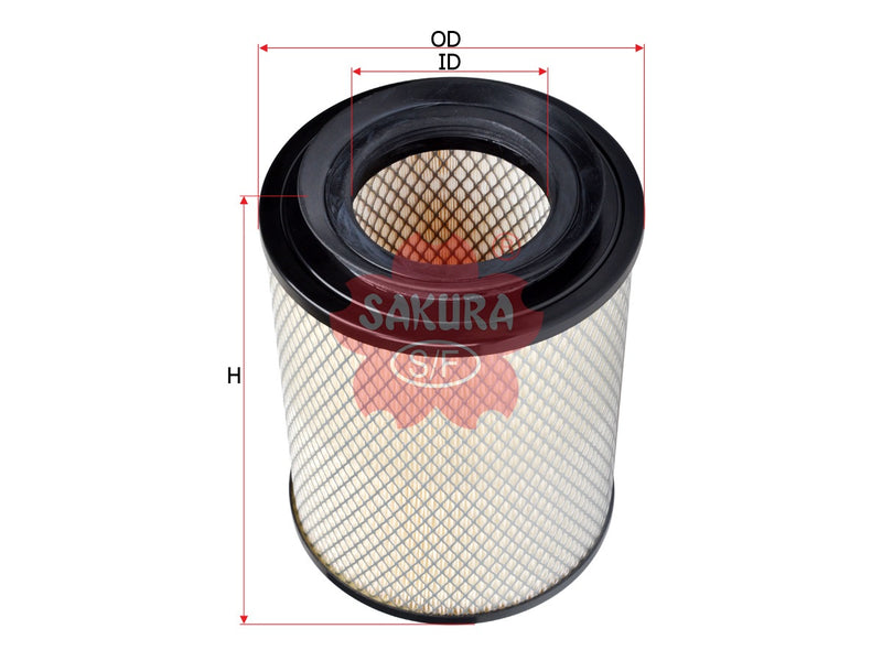 SAKURA,, Air Filter (Element), MK715663, A-1067, FUSO