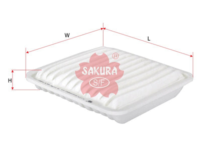 SAKURA,, Air Filter (Element), MR571396, A-1074, MITSUBISHI
