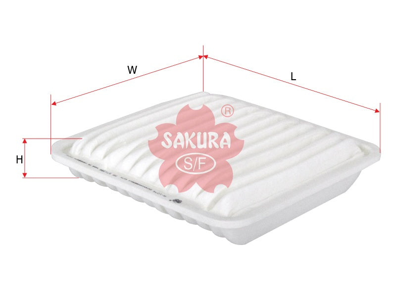 SAKURA,, Air Filter (Element), MR571396, A-1074, MITSUBISHI
