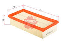 SAKURA,, Air Filter (Element), 1500A045, A-1076, MITSUBISHI