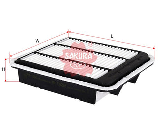SAKURA,, Air Filter (Element), MN 135269, A-1080, MITSUBISHI