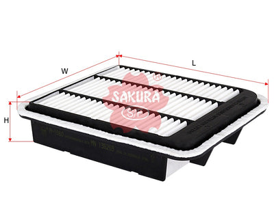 SAKURA,, Air Filter (Element), MN 135269, A-1080, MITSUBISHI