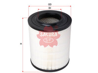 SAKURA,, Air Filter (Element), ML126032, A-1088, FUSO