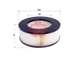 SAKURA,, Air Filter (Element), 6487299, A-1101, TOYOTA