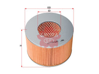 SAKURA,, Air Filter (Element), AY120-TY060, A-1103, TOYOTA