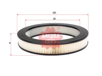 Air Filter (ဒြပ်စင်)၊ SAKURA၊ 17801-14050၊ A-1110၊ TOYOTA (124307)