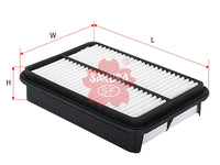 ไส้กรองอากาศ(ไส้กรอง) SAKURA, 94376355, A-1139, MITSUBISHI (123292)