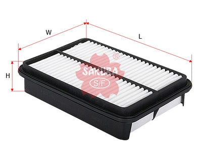 SAKURA,, Air Filter (Element), 94376355, A-1139, MITSUBISHI