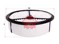 SAKURA,, Air Filter (Element), 17801-70020-83, A-1147, HOLDEN