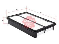 ไส้กรองอากาศ(ไส้กรอง) SAKURA, KJ01-13-Z40, A-1148, TOYOTA (124228)