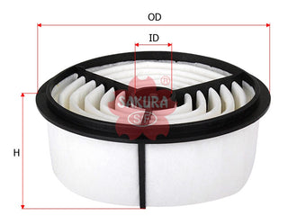 SAKURA,, Air Filter (Element), 96055470, A-1150, TOYOTA