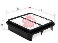 ไส้กรองอากาศ(ไส้กรอง) SAKURA, V9112-0004, A-1165, TOYOTA (124234)