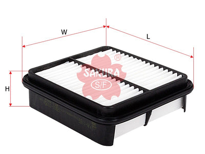 SAKURA,, Air Filter (Element), V9112-0004, A-1165, TOYOTA