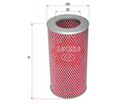 SAKURA,, Air Filter (Element), V9112-2016, A-1166, METRO-CAMMELL-WEYMANN