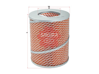 SAKURA,, Air Filter (Element), V9112-2017, A-1167, TOYOTA