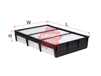 SAKURA,, Air Filter (Element), 143-2079, A-1171, LEXUS