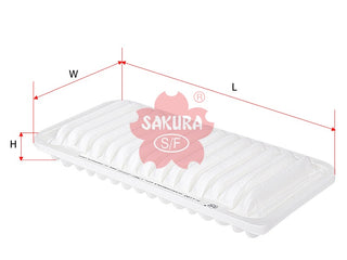 SAKURA Air Filter (Element) 88969108 A-1180 TOYOTA