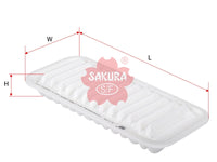 SAKURA Air Filter (Element) 5-15215-023-0 A-1181 TOYOTA