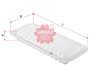 SAKURA Air Filter (Element) 5-15215-023-0 A-1181 TOYOTA