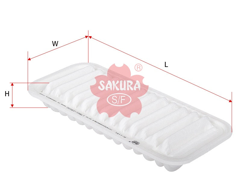 SAKURA Air Filter (Element) 5-15215-023-0 A-1181 TOYOTA