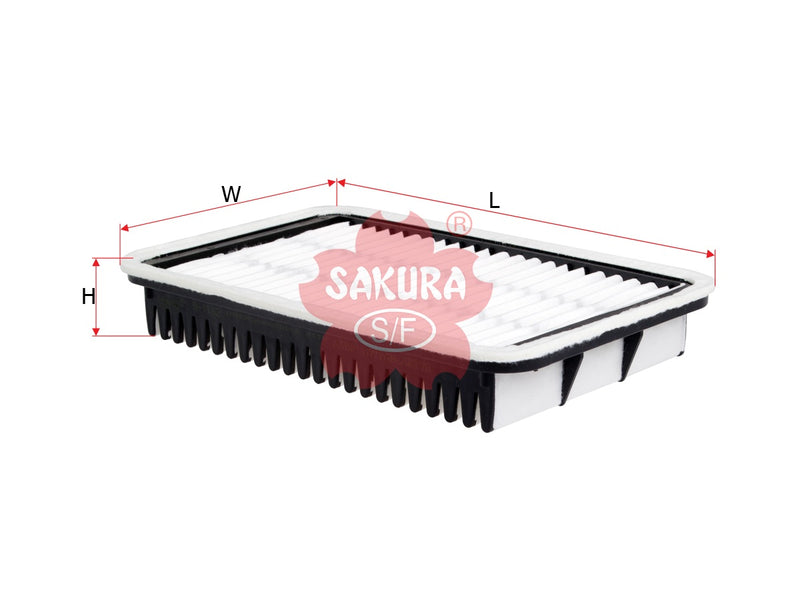 SAKURA,, Air Filter (Element), V9112-0016, A-1182, TOYOTA