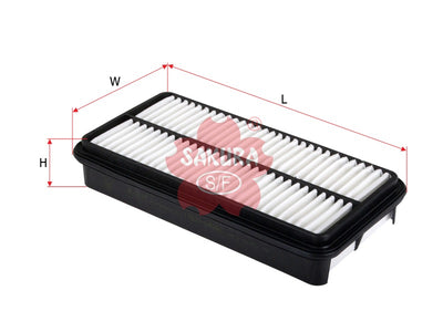 SAKURA,, Air Filter (Element), V9112-0017, A-1187, TOYOTA