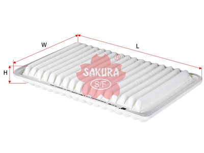 Air Filter (Element)၊ SAKURA၊ 143-2086၊ A-1189၊ TOYOTA (124176)