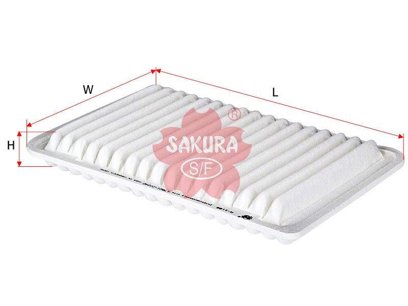 SAKURA,, Air Filter (Element), 143-2086, A-1189, TOYOTA