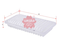 SAKURA,, Air Filter (Element), 17801-27020, A-1192, TOYOTA