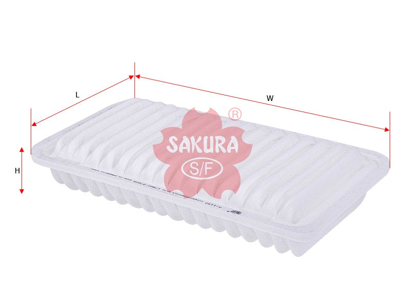 Air Filter (ဒြပ်စင်)၊ SAKURA၊ 17801-27020၊ A-1192၊ TOYOTA (124317)