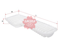 SAKURA Air Filter (Element) V9112-0022 A-1193 LEXUS