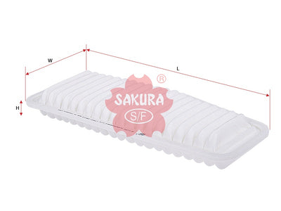 SAKURA,, Air Filter (Element), 143-2089, A-1194, TOYOTA