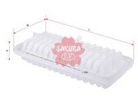 SAKURA,, Air Filter (Element), V9112-0031, A-1195, TOYOTA
