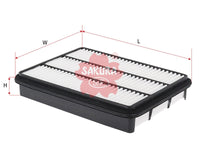 ไส้กรองอากาศ(ไส้กรอง) SAKURA, 17801-30040, A-1198, TOYOTA (124261)