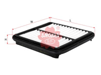 SAKURA,, Air Filter (Element), V9112-0021, A-1199, TOYOTA